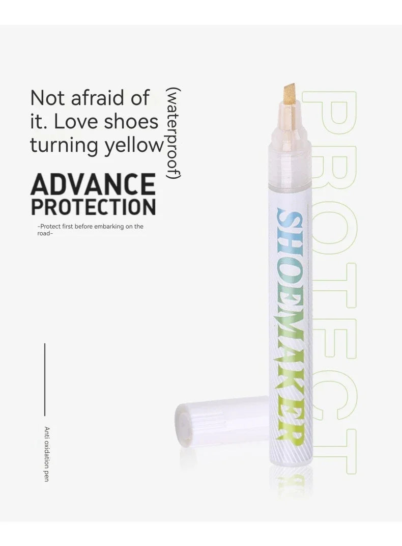 Shoes Stains Removal Waterproof Sneakers Anti-Oxidation Pen Repair Complementary Color White Go Yellow Shoe Whitening Cleaning