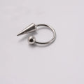 1-5Pcs Lip Ring Charm Piercing Lip Ring Stainless Steel C-Shaped Lip Lip Piercing Body Jewelry 16Gauge For Girl and Men