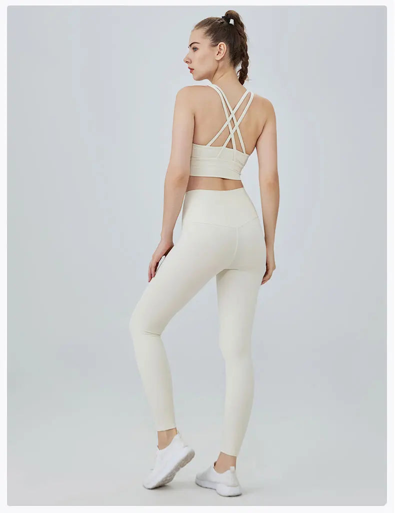 Yoga Set Women's Sports Bra and Leggings Jogging 2-piece set yoga Sports Women Gym Set Clothes Sportwear Woman Clothes