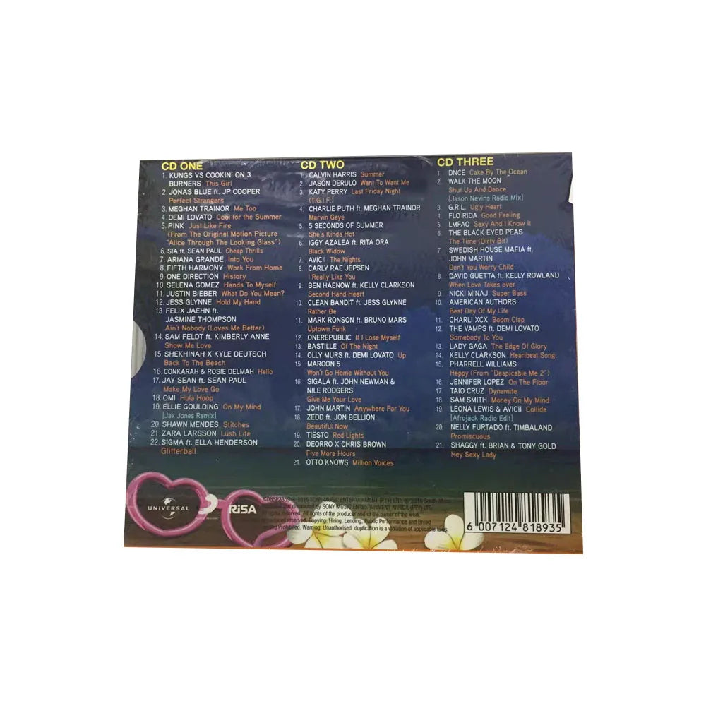 CD Now That S What I Call A Summer Party 3CDThe Overall Style Is Unified  Summer Tone of "brisk, High Energy and Easy To Follow"