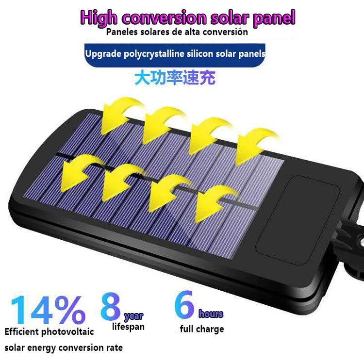 Solar LED Light Outdoor Waterproof Solar Light 3 Lighting Modes ultra bright solar street Light Garden Holiday Decorative Lights
