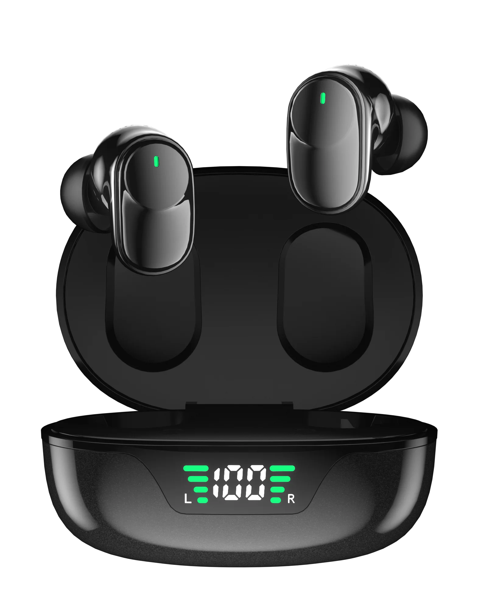 Bluetooth 5.3 Wireless Earbuds Touch Control AI ENC for Clear Calls,Customized EQ APP,Low Latency Game Mode,Long Playtime,type-c