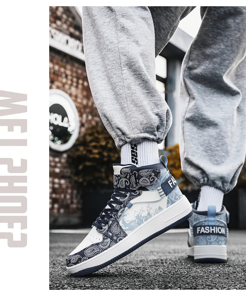 Men's sports shoes, retro star trend streetwear shoes, fashionable skateboarding shoes, couple sports casual shoes, tennis shoes