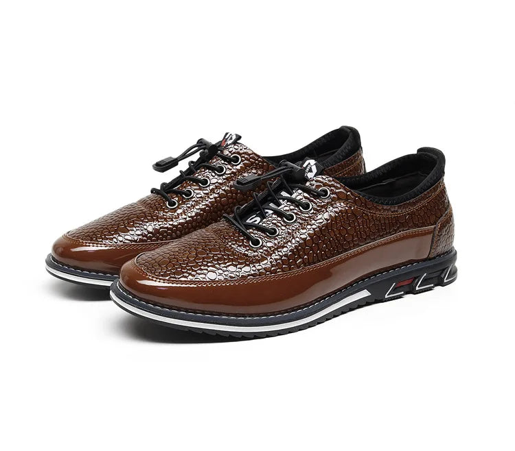 Men's Shoes Soft Bottom Soft Leather Casual Shoes New Spring Trendy Design Men's Footwear Men's Sports Shoe Zapatos Para Hombre