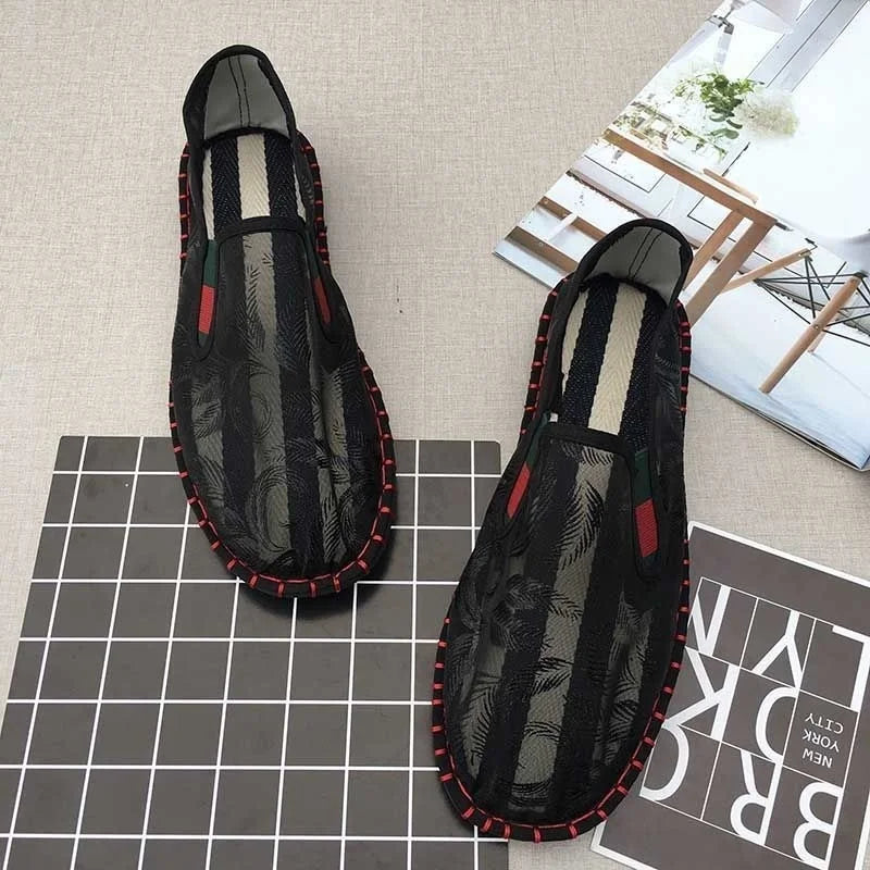 Shoes For Men Flat Zapatos Hombre Casual Zapatillas Informales Slip On Men's Loafers Canvas Sneaker Sapatenis Masculino Mocassim