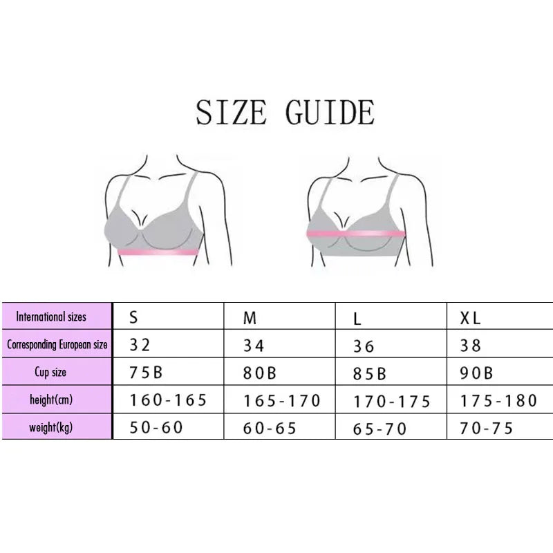 European And American Women Transparent Bra Underwear Set Embroidered Metal Buckle Strap Bra Body Shaping Fashion Underwear