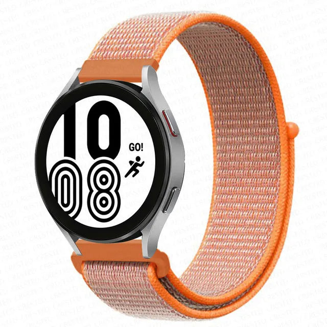 22mm 20mm Band for Samsung Galaxy Watch 7 FE 4 6 classic 5 Pro 3 active 2/correa Nylon Bracelet Huawei watch GT 2 3 pro 4 strap