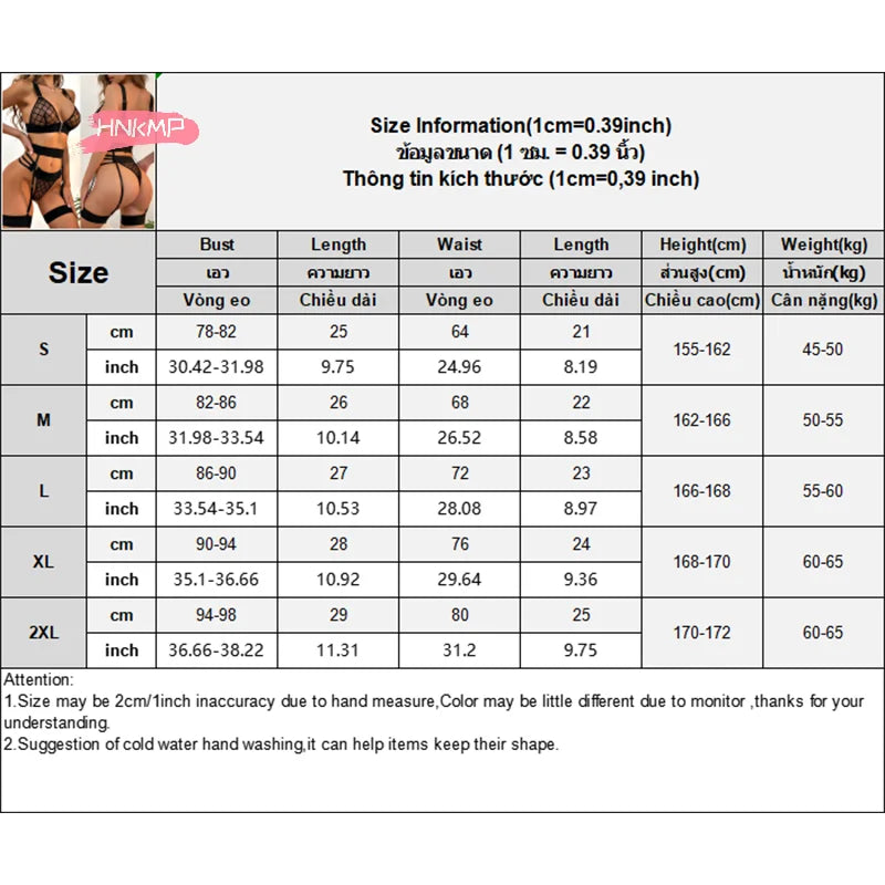 Women's Sexy Transparent Bra And Panty Set with Garters Sling Bra Brassiere Suit Temptation Lingerie Underwear