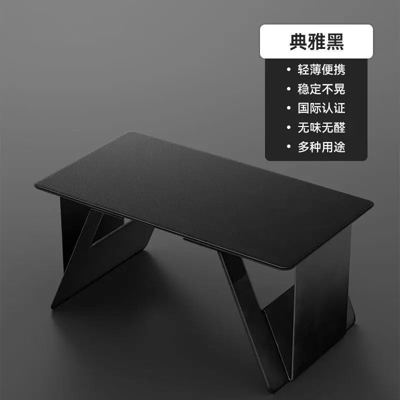 Folding Computer Table Multifunctional Computer Table Car Water Cup Storage Rack Small Table Desk