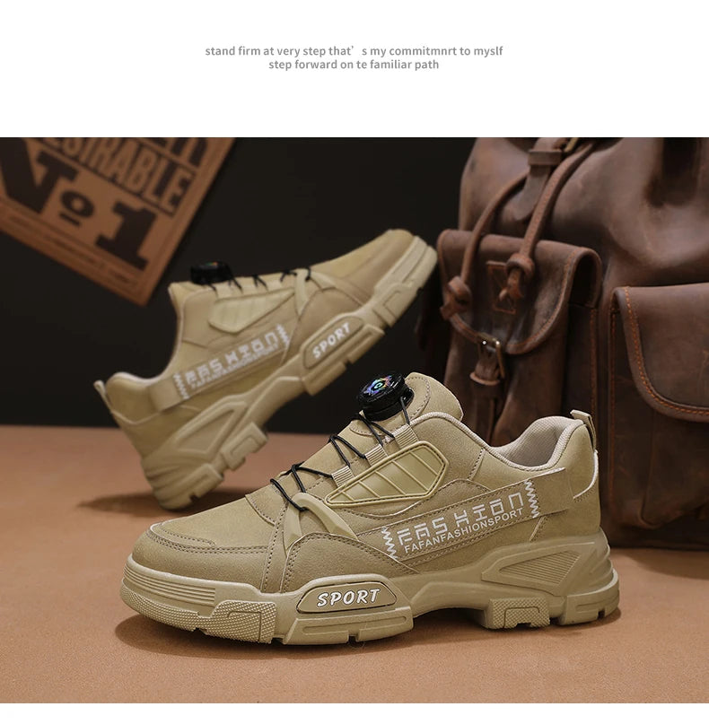 Men Sneakers Comfort Casual Shoes for Men Outdoors Non Slip Wear Resistant Mountain Climbing Shoe Zapatos Casuales Men Shoes