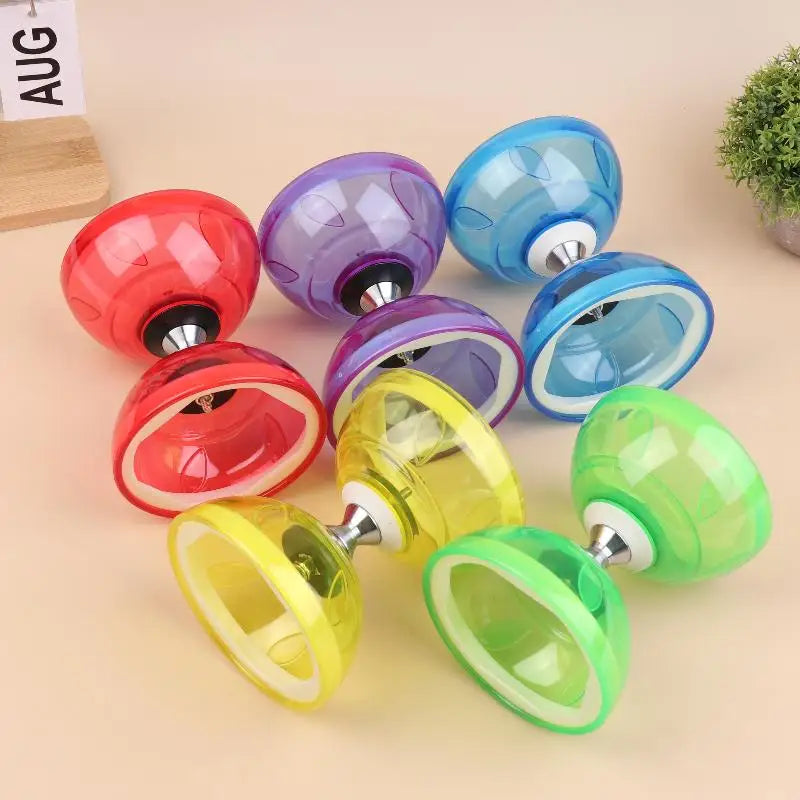 1set Portable Diabolo Chinese Yoyo Diabolo Set Professional Fitness Gear For Adults Kids Elderly Outdoor Indoor Agility Exercise
