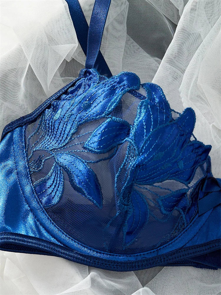 Lingerie Women Set Ultrathin Bra Briefs Set Push Up Bra Sexy Lingerie Female Underwear Seductive Lenceria set Intimate Underwear