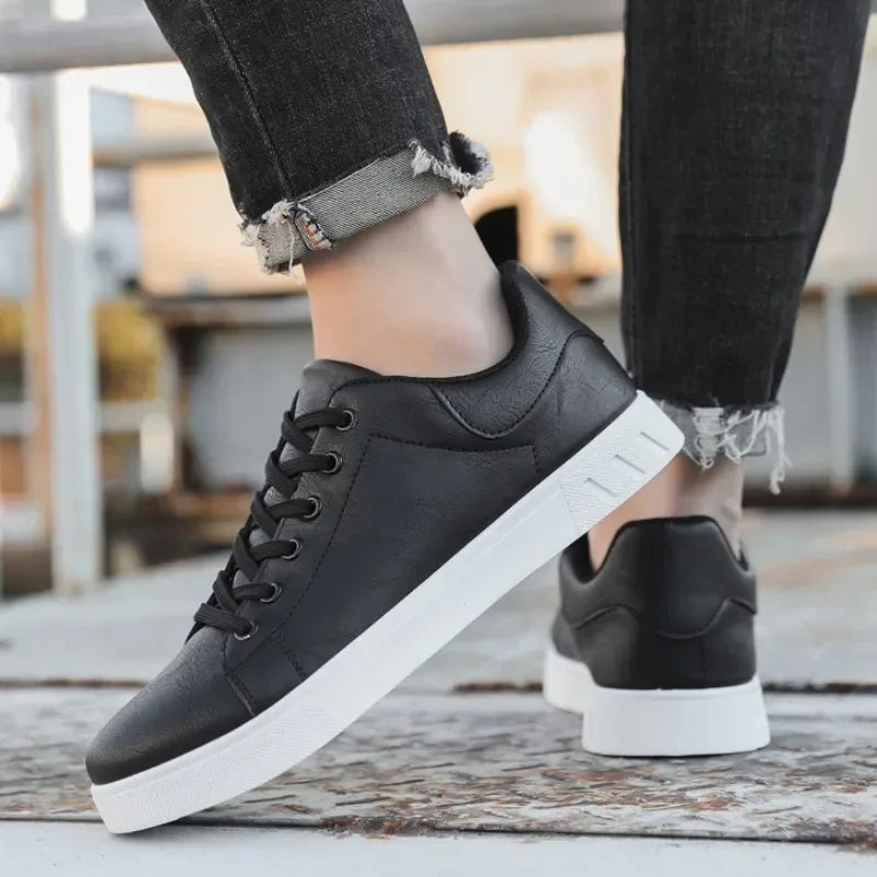 Casual Shoes Loafers British Leather Sneakers Flats Shoes Classic Men Leather Shoes Spring Summer New Trendy Designer Loafers