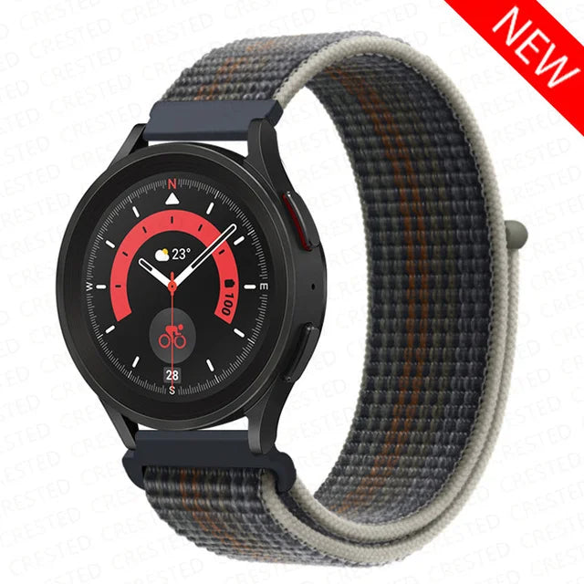 22mm 20mm Band for Samsung Galaxy Watch 7 FE 4 6 classic 5 Pro 3 active 2/correa Nylon Bracelet Huawei watch GT 2 3 pro 4 strap