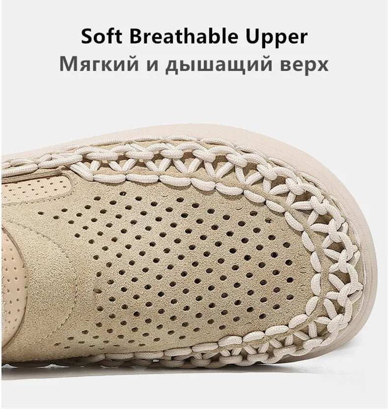 Summer Hand-woven Men's Shoes Fashion Men Casual Shoes Brand Designer Men Sneakers High Quality Outdoor Flats Driving Shoes