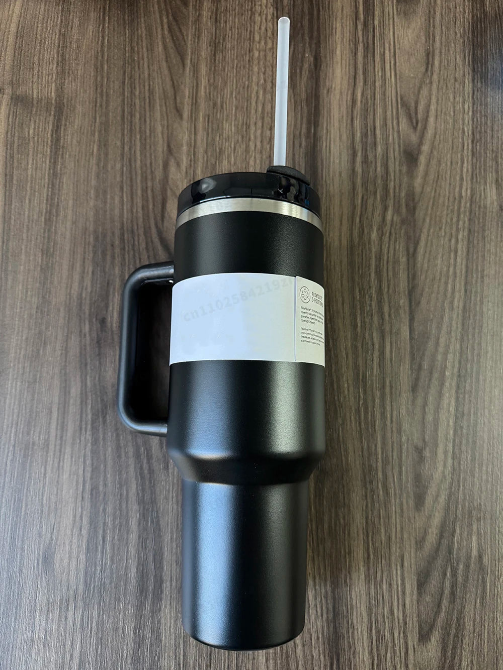 40oz Car Thermal Mug Insulated thermos with Handle Water Bottle 1.18L Stainless Steel Vacuum Drinking Cup for Hot Water