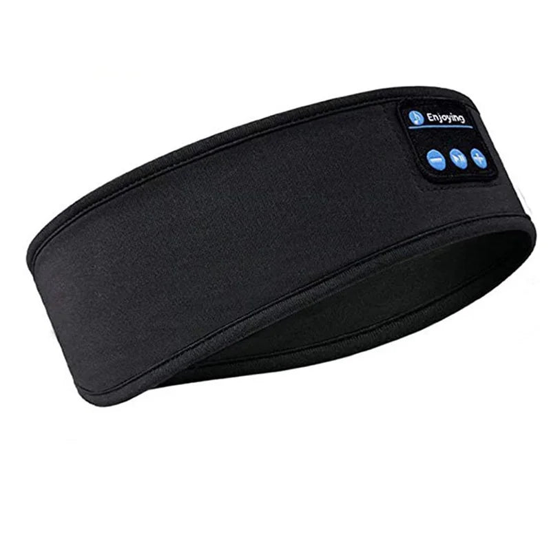 Bluetooth Headband Headphones Wireless Music Sports Hairband Running Fitness Sweatband Earphones Soft Sleeping Eye Mask Headset