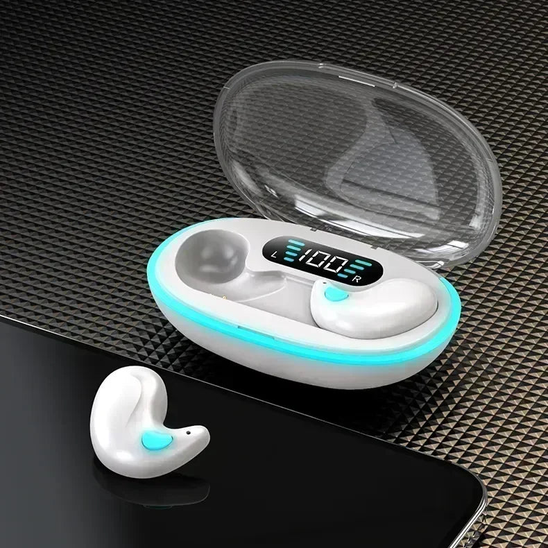 Bluetooth Wireless Headphones Earbuds Ear Hooks Bluetooth Earphones Bass Noise Reduction Earbuds HiFi Stereo Headsets