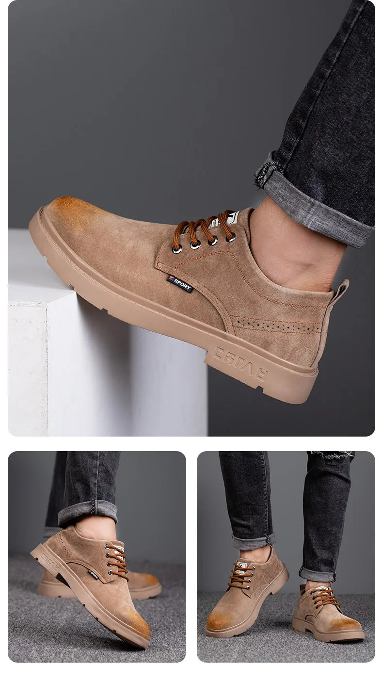 Safety Shoes Men Work Sneakers Indestructible Shoes Anti-puncture Shoes Waterproof Comfortable Work & Safety Boot 2025