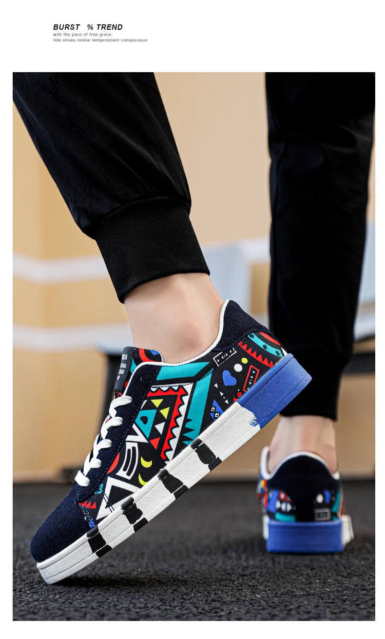 Men Flat Bottomed Shoes Fashion Popular with Colorful Outdoor Sneakers That Comfort Non Slip High-quality Fitness Leisure Shoes