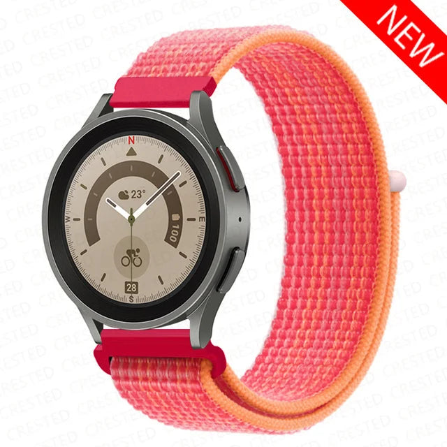 22mm 20mm Band for Samsung Galaxy Watch 7 FE 4 6 classic 5 Pro 3 active 2/correa Nylon Bracelet Huawei watch GT 2 3 pro 4 strap