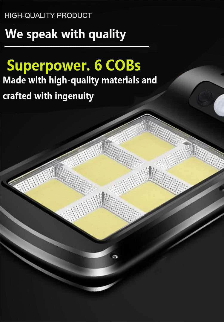 Solar LED Light Outdoor Waterproof Solar Light 3 Lighting Modes ultra bright solar street Light Garden Holiday Decorative Lights
