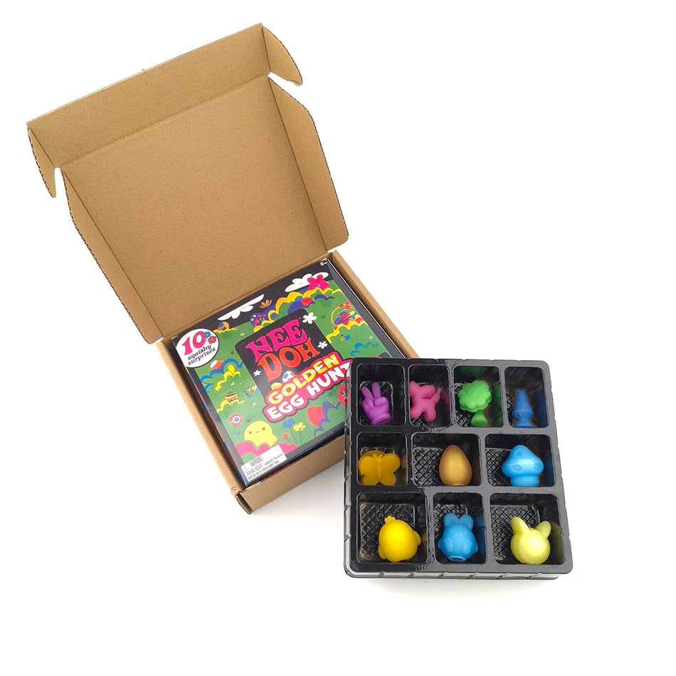 Hot Needoh Nice Cube Sensory Stress Reliever Fidget Tool For Anxiety & Focus Desk Sensory Cube With Box for Friends Gifts