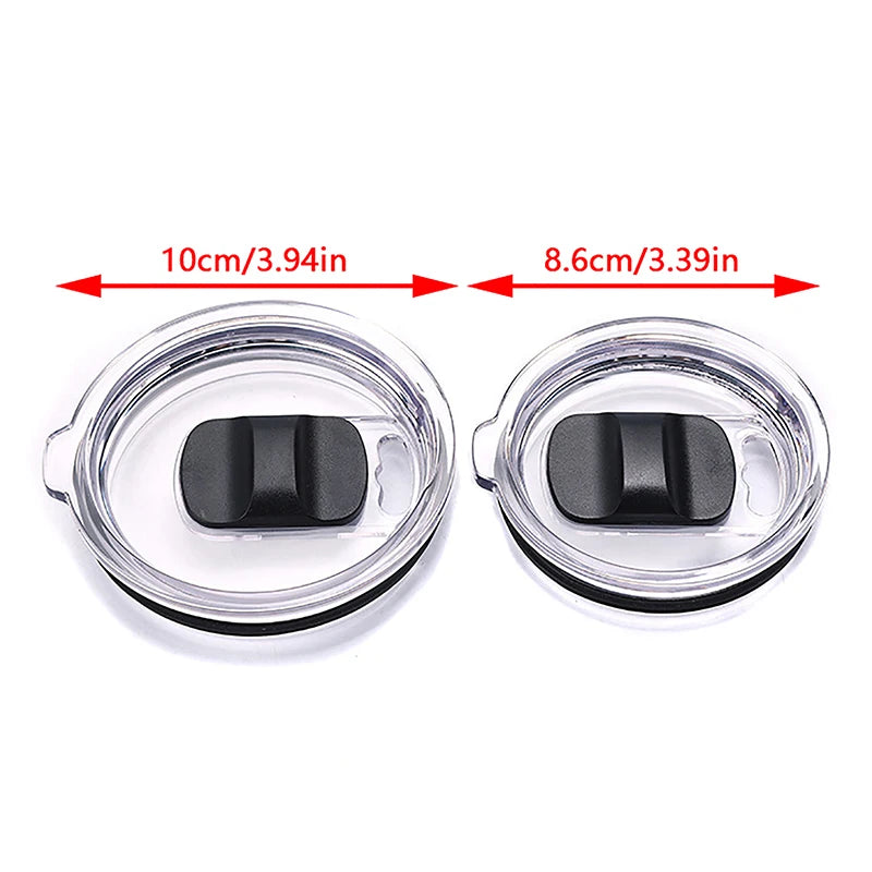 Round Plastic Cup Lid for 20oz 30oz Coffee Mugs Water Thermos Tumbler And Bottle Covers Universal Fit Thermal Lids