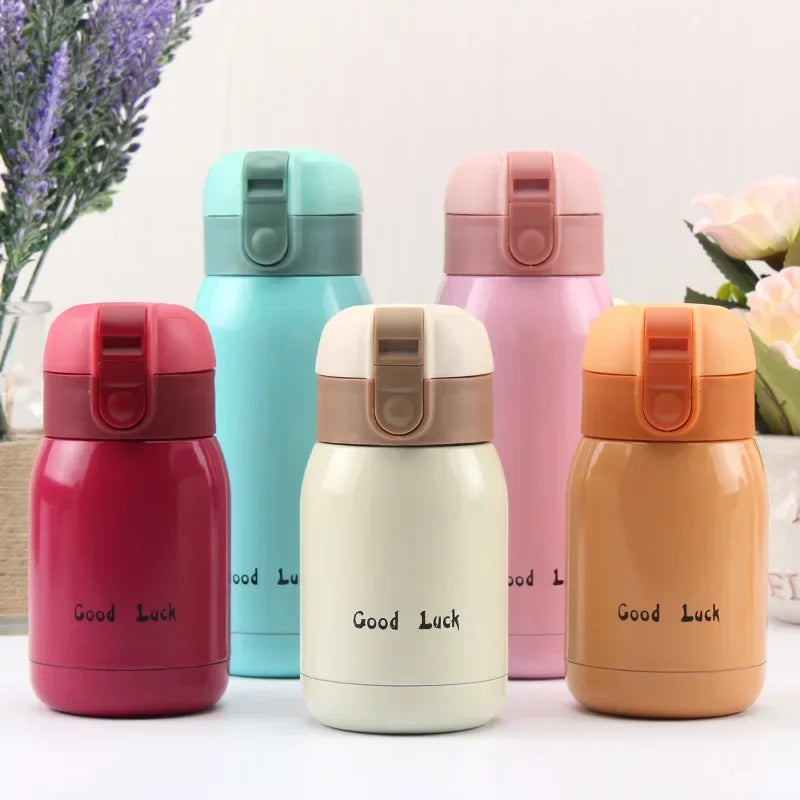 Mini Thermos Cup 200ml/360ml Pocket Cup Thermal Coffee Mug Stainless Steel  Vacuum Flask Insulated Hot Water Bottle Kids Gift