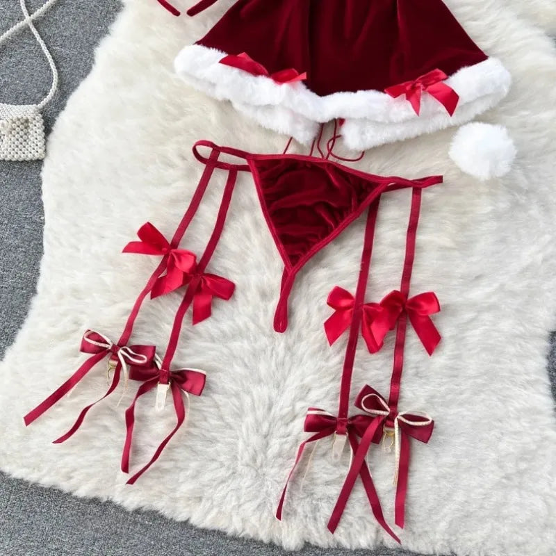 Women's Bras Women's Underwear Sets Sexy Lingerie Outfit Bra And Panty Set Woman Clothes Attractive Chest Suspenders Below Sex