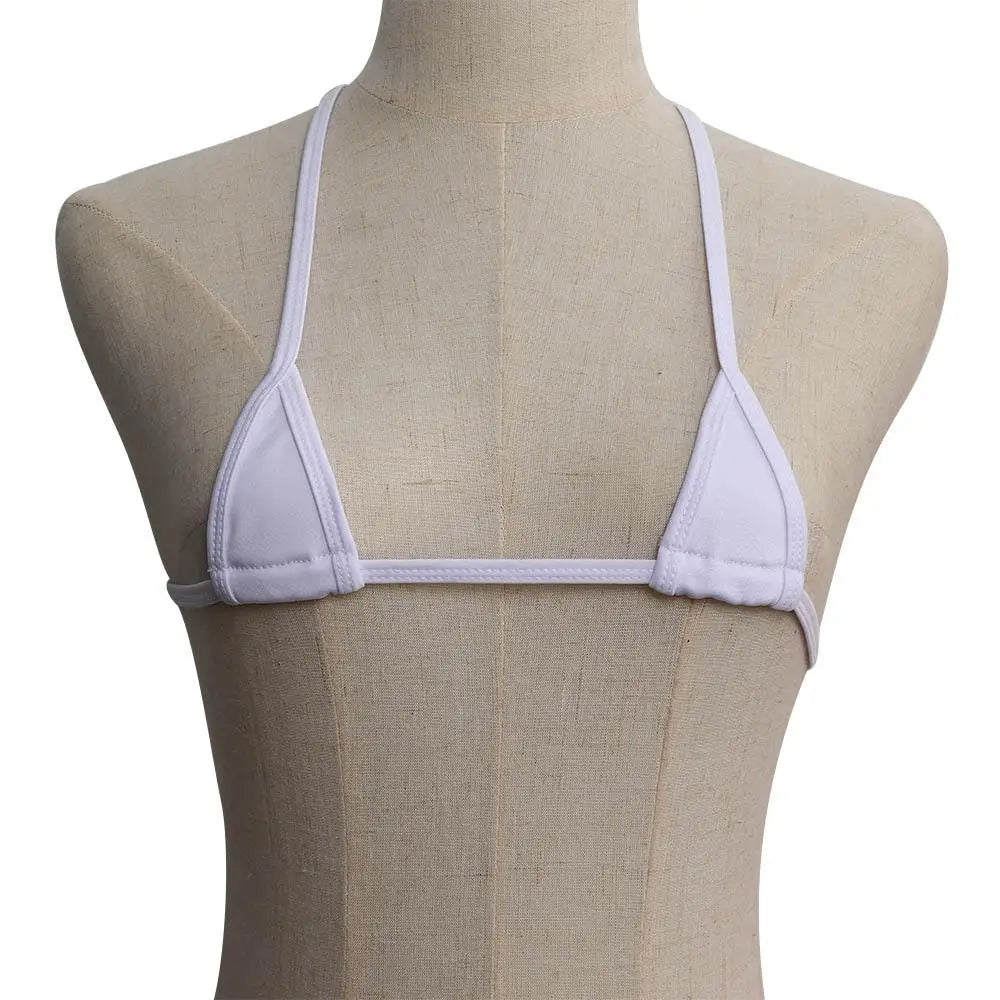 Lingerie Women Bra G-String Tops Bikini Set Swimsuit Micro Swimwear