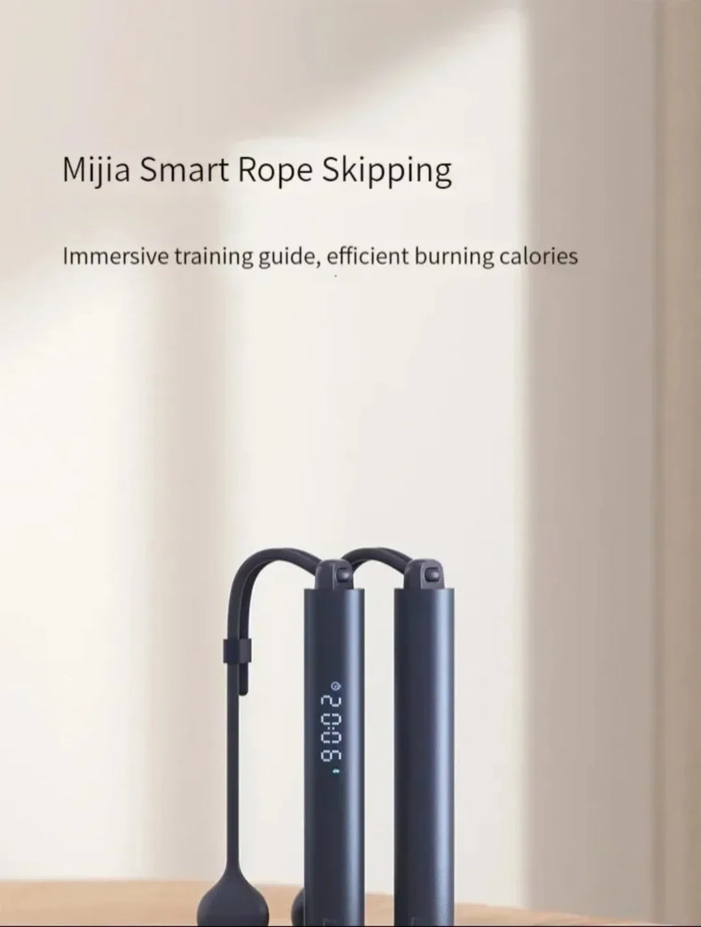 Original Mijia Smart Skipping Jump Rope XMSR-P803 Counter With Fit App Adjustable Calorie Calculation Sport Fitness Professional