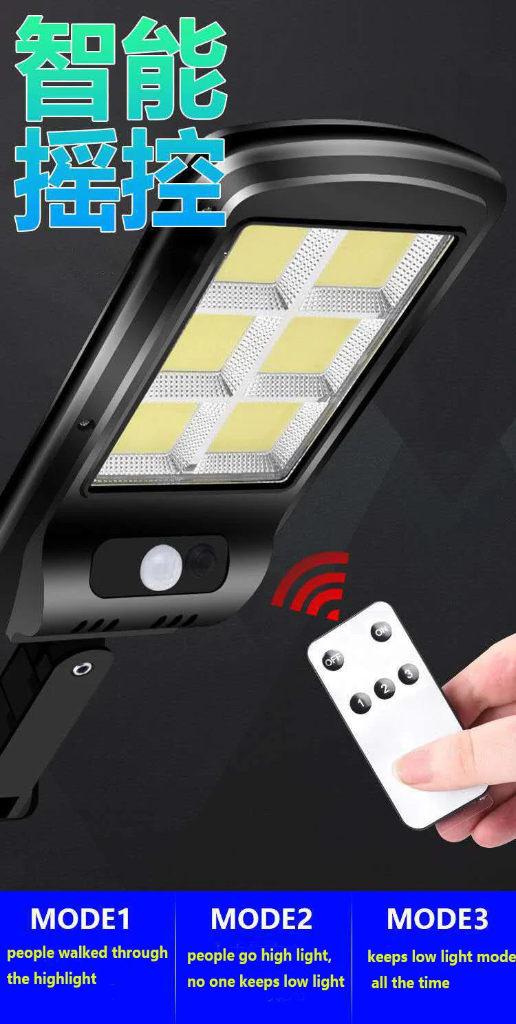 Solar LED Light Outdoor Waterproof Solar Light 3 Lighting Modes ultra bright solar street Light Garden Holiday Decorative Lights