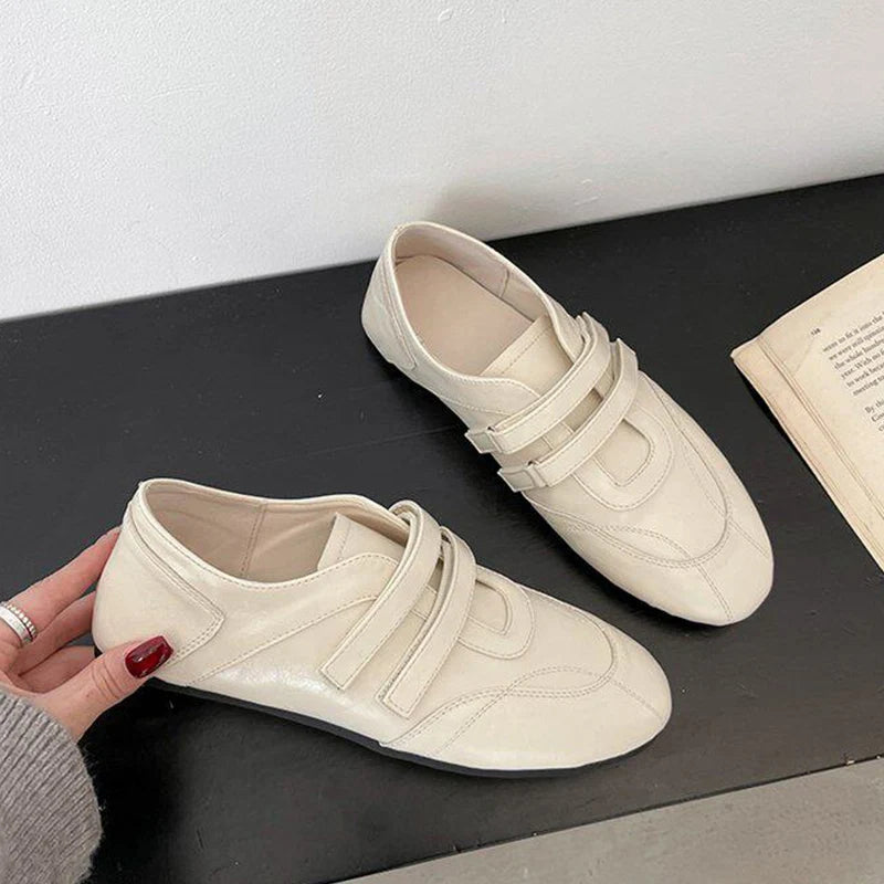 Women's Sneakers Flats Sport Shoes Fashion Loafers Shoes Casual Running Shoes Ballet Designer Walking Retro New Mujer Zapatos
