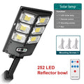 Solar Lights Outdoor Waterproof LED Solar Lamp Motion Sensor Light Remote Control Garden Accessories Outdoor Street Yard Garage