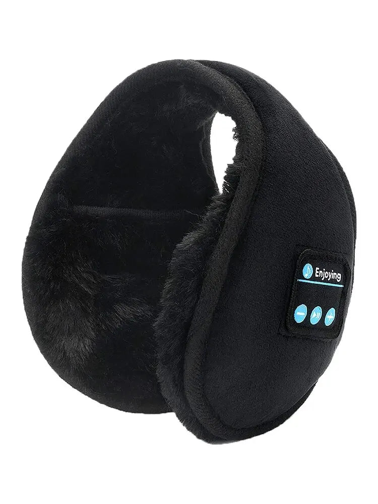 Bluetooth Music Earmuffs Intelligent Wireless Music Sports Earmuffs Winter Warm Earmuffs Velvet Earmuffs Running Walk Earmuffs