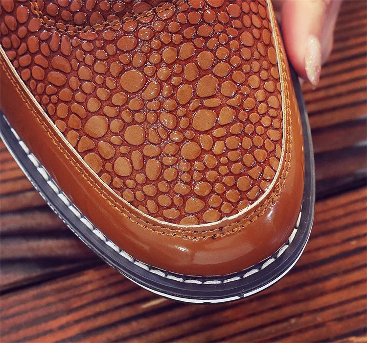 Men's Shoes Soft Bottom Soft Leather Casual Shoes New Spring Trendy Design Men's Footwear Men's Sports Shoe Zapatos Para Hombre