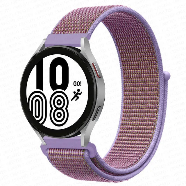 22mm 20mm Band for Samsung Galaxy Watch 7 FE 4 6 classic 5 Pro 3 active 2/correa Nylon Bracelet Huawei watch GT 2 3 pro 4 strap