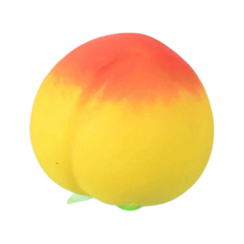 Peach Squishy Stress Ball Mustbuy Needoh Nice Cube Cheese Squishy Squishies Needoh Squishies Squishy Toys Fidget Sensory Toys fo