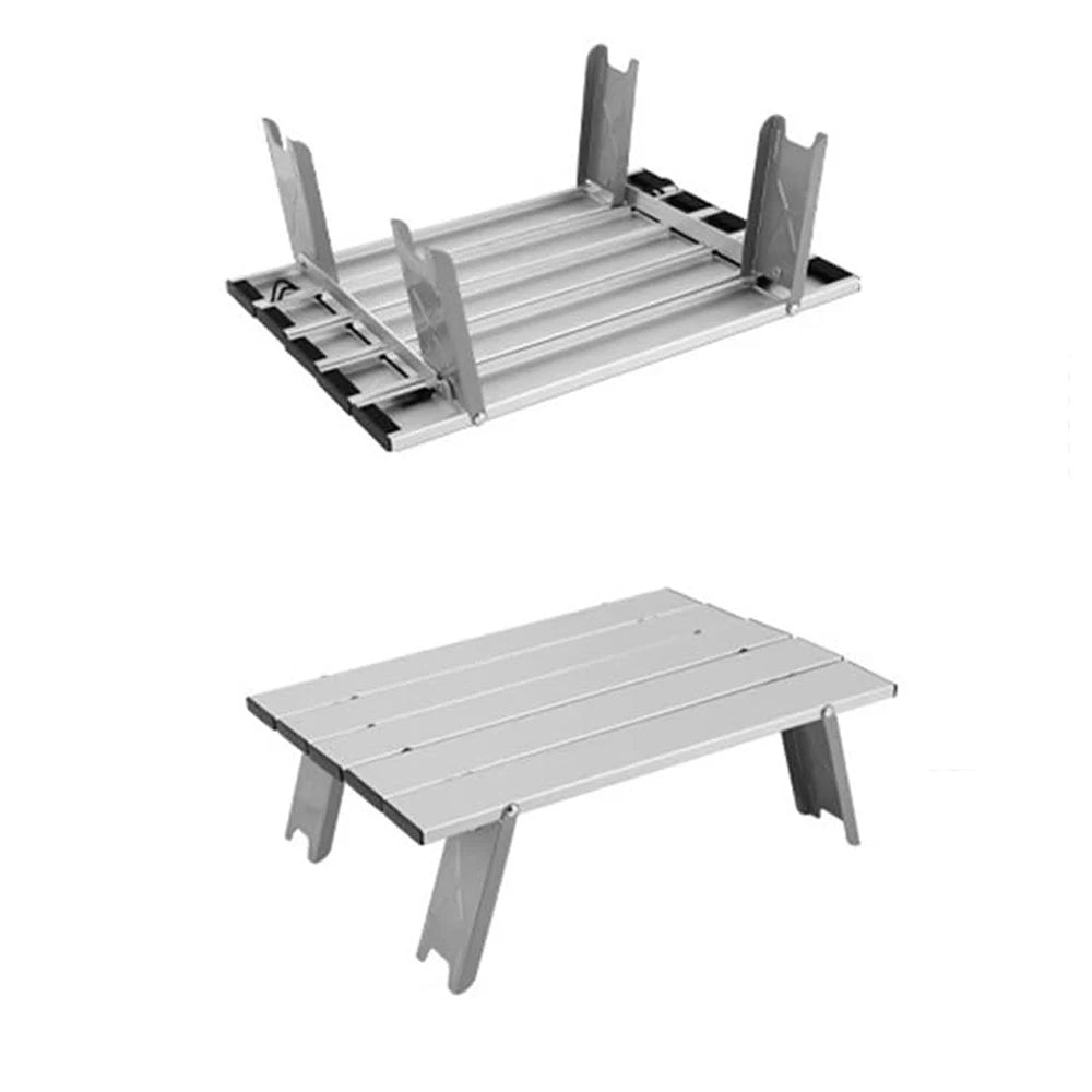 Portable Foldable Folding Table Ultra Light Aluminum Alloy Table Camping Mini Outdoor Table Picnic Barbecue Outdoor Furniture