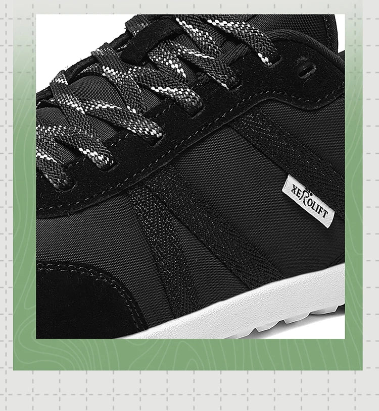 Men Spring and Autumn Oversized Wide Toe Shoes Barefoot Casual Shoes Popular Flat Sneaker Outdoor hiking driving Footwear