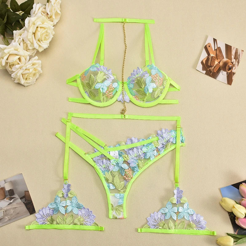 Lingeries Sexy Femme Women's Sexy Underwear for Women Set Lingerie Women's Clothing Sets Panties and Bra Set Lingirie Woman Bras