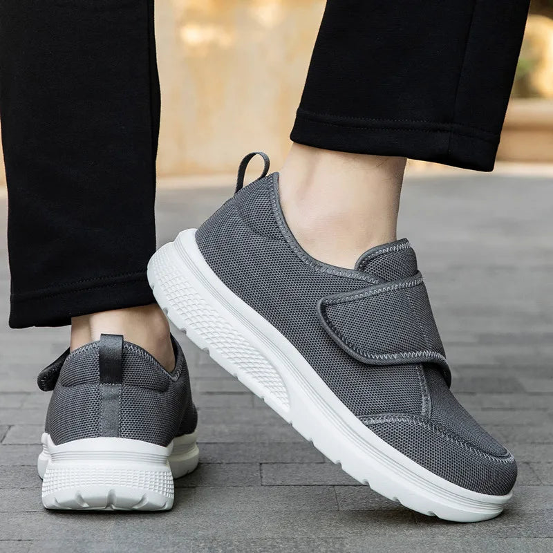 New Wide Toe Men's Barefoot Shoes Orthopedics Wide Feet Swollen Shoes Comfortable Diabetic Shoe Walking Shoes Men's Shoes