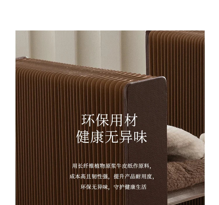 Folding paper sofa side cabinet small coffee table light luxury home creative mini side table bedside shelf small table 거실테이블