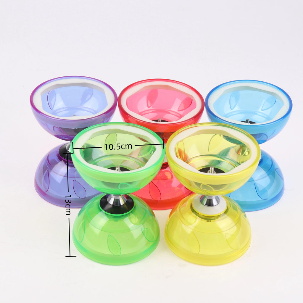 1set Portable Diabolo Chinese Yoyo Diabolo Set Professional Fitness Gear For Adults Kids Elderly Outdoor Indoor Agility Exercise