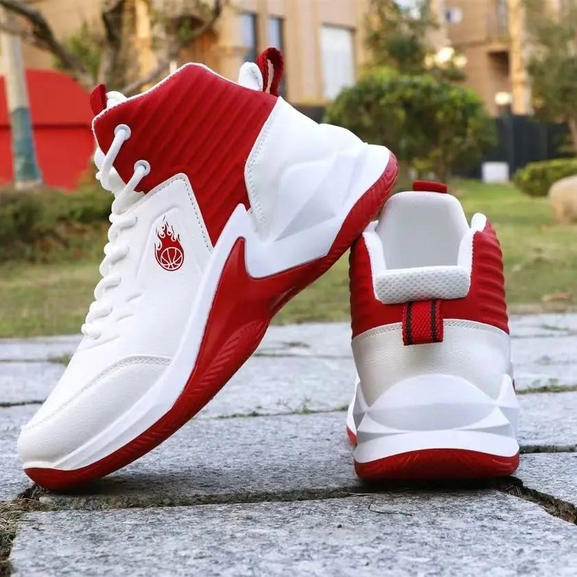 Basketball Shoes For Men High-Top Sneakers Men Outdoor Breathable Non-Slip Athletic Fashion Tennis Sport Shoes Male Zapatillas