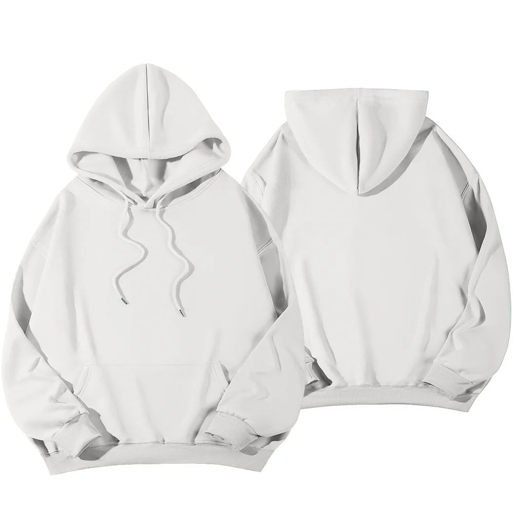 Hoodies for men and women 2026 autumn new item heavyweight American high street men's top plus size hooded pullover
