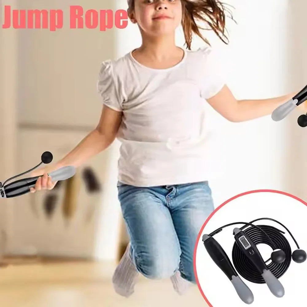 Digital Counting Jumping Rope Set, Smart Wireless Ball, Dual Purpose Indoor Wireless Jumping Rope, Wireless, Free Switching