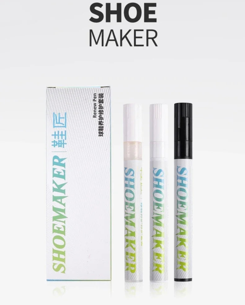 Shoes Stains Removal Waterproof Sneakers Anti-Oxidation Pen Repair Complementary Color White Go Yellow Shoe Whitening Cleaning