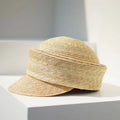 Summer Sun Woman Hat Irregularly Straw Hat Visor Hat Newsboy Hat Outdoor Activities Street Beach Travel Derby Hats Base